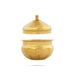 Kumkum Box - 2.25 x 2.25 Inches | Brass Kumkum Bharani/ Sindoor Pot for Home - Sindoor Box
