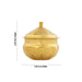 Kumkum Box - 2.25 x 2.25 Inches | Brass Kumkum Bharani/ Sindoor Pot for Home - Sindoor Box