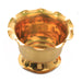 Brass Bowl With Base - 2.25 x 3.75 Inches | Pooja Bowl/ Brass Cup/ Chandan Cup for Home - Bowls