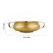 Flower Pot - 3 X 11 Inches | Brass Urli / Uruli With Handle / Urli For Floral Decoration And Pooja Decoration - Uruli & Flower Pot