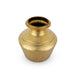 Kalasa Kudam - 7.25 x 7 Inches | Brass Kudam/ Handi/ Theertha Kudam for Pooja - Kalash & Pooja Lota
