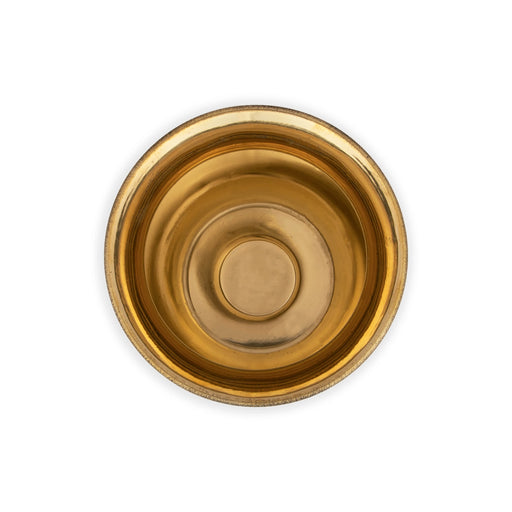 Brass Lota - 4.25 x 4.25 Inches | Kalash/ Pooja Pot/ Chombu for Home/ 204 Gms Approx - Kalash & Pooja Lota