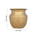Brass Lota - 4.25 x 4.25 Inches | Kalash/ Pooja Pot/ Chombu for Home/ 204 Gms Approx - Kalash & Pooja Lota