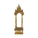 Pooja Mandir With Base - 33 x 10.25 inches | Antique Brass Puja Stand / Mandapam / Temple For Home And Pooja Room - Home Puja Mandir