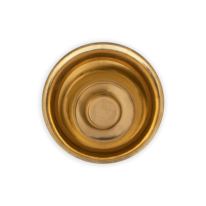 Brass Lota - 5 x 4.5 Inches | Kalash/ Pooja Pot/ Chombu for Home/ 240 Gms Approx - Kalash & Pooja Lota