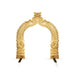 Thiruvachi | Brass Arch/ Inner 21 x 15 Inches/ Outer 28 x 25 Inches/ Brass Prabhavali for Temple - Deity Accessories