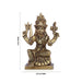 Karumariamman Statue - 3 x 2.5 Inches | Antique Brass Idol/ Sitting Karumariamman Idol for Pooja/ 200 Gms Approx - Brass Murties