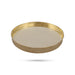 Brass Plate - 1 x 5 Inches | Pooja Plate/ Thali Plate for Home/ 60 Gms Approx - Pooja Plate & Tray