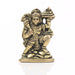 Anjaneya Statue Lifting Sanjeevani - 3 X 1.5 Inches | Antique Brass Idol/ Hanuman Statue For Strength & Pooja - Brass Murties