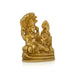 Vishnu Lakshmi Idol With Sheshnag - 3 x 4 Inches | Antique Brass Idol/ Laxmi Vishnu Murti for Pooja - Brass Murties