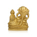 Vishnu Lakshmi Idol With Sheshnag - 3 x 4 Inches | Antique Brass Idol/ Laxmi Vishnu Murti for Pooja - Brass Murties