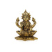 Laxmi Murti  - 3.5 x 2.75 Inches |  Brass Idol/ Lakshmi Idol/ Lakshmi Murti/ Lakshmi Statue for Pooja - Brass Murties