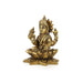 Laxmi Murti  - 3.5 x 2.75 Inches |  Brass Idol/ Lakshmi Idol/ Lakshmi Murti/ Lakshmi Statue for Pooja - Brass Murties