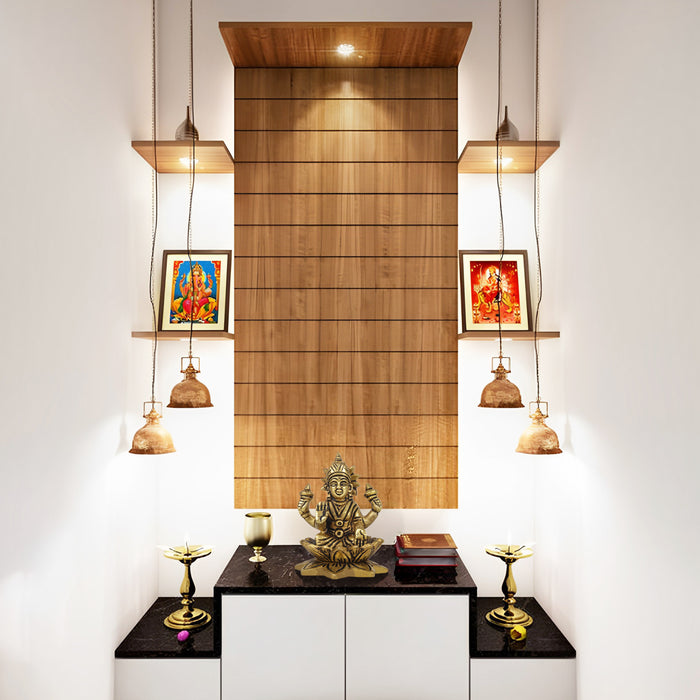 Laxmi Murti  - 3.5 x 2.75 Inches |  Brass Idol/ Lakshmi Idol/ Lakshmi Murti/ Lakshmi Statue for Pooja - Brass Murties