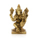Varaha Lakshmi Murti - 3 x 2 Inches | Antique Brass Idol/ Lakshmi Varaha Swamy for Pooja/ 260 Gms Approx - Brass Murties