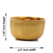 Brass Cup - 1.25 x 2.5 Inches | Puja Bowl/ Katori/ Brass Bowl for Pooja/ 20 Gms Approx - Bowls