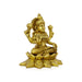 Lakshmi Idol - 5.5 x 4.5 Inches | Antique Brass Idol/ Laxmi Murti/ Lakshmi Murti for Pooja/ 1.410 Kgs Approx - Brass Murties