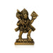Anjaneya Statue Carrying Sanjeevani- 3 X 1.5 Inches | Antique Brass Idol/ Standing Hanuman Statue For Strength - Brass Murties
