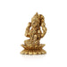 Laxmi Murti  - 3 x 2 Inches |  Brass Idol/ Lakshmi Idol/ Lakshmi Murti/ Lakshmi Statue for Pooja - Brass Murties