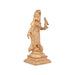 Andal Idol - 6 x 2 Inches | Panchaloha Statue/ Andal Vigraham for Pooja/ 500 Gms Approx - Panchaloha Murties