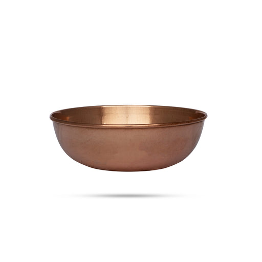 Copper Cup - 3.75 Inches | Puja Bowl/ Copper Bowl for Pooja/ 35 Gms Approx - Bowls