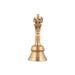 Hand Bell - 4.5 Inches | Puja Bell/ Brass Bell/ Ganesh Handle Ghanti for Home - Pooja Bells