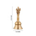 Hand Bell - 4.5 Inches | Puja Bell/ Brass Bell/ Ganesh Handle Ghanti for Home - Pooja Bells