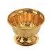 Brass Bowl With Base - 2.5 x 3 Inches | Brass Cup/ Pooja Bowl/ Chandan Cup for Home - Bowls