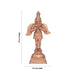 Garudan standing On Base Murti - 10 x 5.5 Inches | Panchaloham Statue / Garuda bhagavan Sculpture For Pooja - Panchaloha Murties