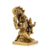 Lakshmi Narasimhar Idol - 3.5 x 2.5 Inches | Brass Antique Statue/ Lakshmi Narasimha Idol for Pooja - Brass Murties