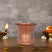 Copper Pancha Patra - 2.5 x 2 Inches | Copper Panchamurt/ Panchapalli for Pooja/ 70 Gms Approx - Panchapatra & Uddarani