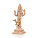 Shiva Statue - 6 x 3 Inches | Panchaloha Statue/ Kala Bhairava Statue/ Kaal Bhairav Murti for Pooja - Panchaloha Murties