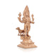 Shiva Statue - 6 x 3 Inches | Panchaloha Statue/ Kala Bhairava Statue/ Kaal Bhairav Murti for Pooja - Panchaloha Murties