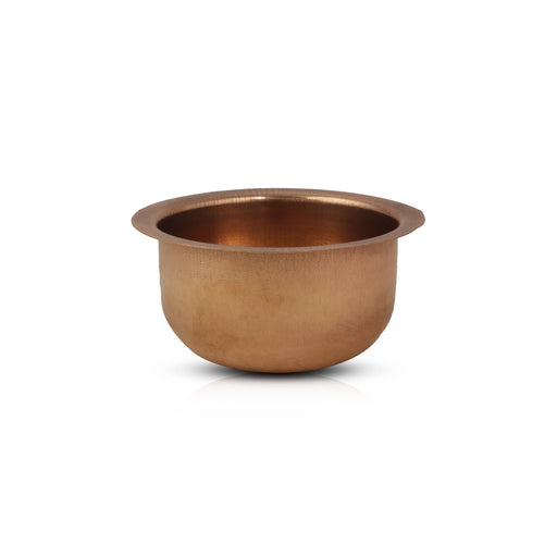 Copper Cup - 1.5 x 3.5 Inches | Copper Vessel/ Puja Bowl for Home - Bowls