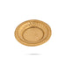 Brass Plate - 0.25 x 3.5 Inches | Beading Design Puja Plate/ Thali Plate for Pooja/ 15 Gms Approx - Pooja Plate & Tray