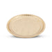 Brass Plate - 1 x 9 Inches | Thali Plate/ Ring Design Brass Metal Plate for Pooja/ 280 Gms Approx - Pooja Plate & Tray