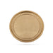 Brass Plate - 14 Inches | Round Shape / Pooja Thali Plate/ Puja Plate For Auspicious Rituals And Offerings - Pooja Plate & Tray