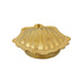 Kumkum Bharani - 1 X 2.5 Inches | Brass Kumkum Box/ Sindoor Pot/ Pearl Shell Shaped for Kumkum Pot Pooja Room - Bowls