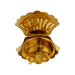 Kumkum Bharani - 1 X 2.5 Inches | Brass Kumkum Box/ Sindoor Pot/ Pearl Shell Shaped for Kumkum Pot Pooja Room - Bowls