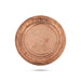 Copper Plate - 0.5 x 7.5 Inches | Beading Design Thali Plate/ Pooja Plate/ Pooja Thali for Home/ 50 Gms Approx - Pooja Plate & Tray