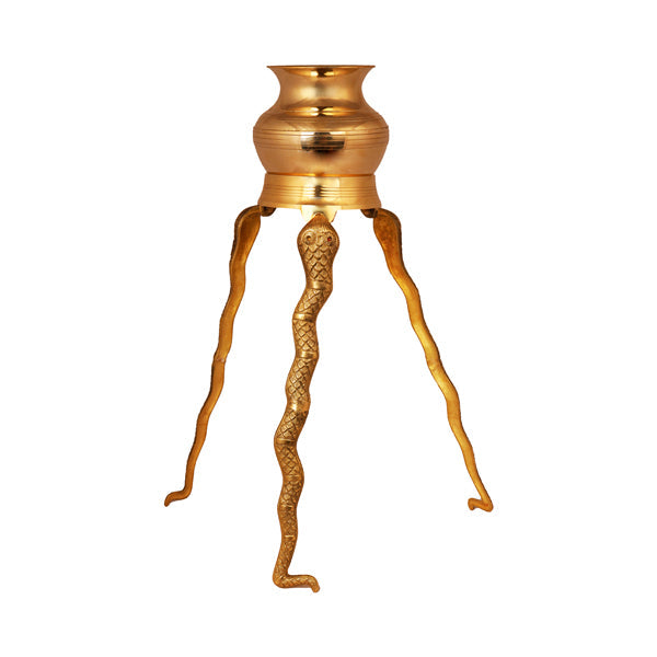 Shiv Jaladhari - 6 x 5.5 Inches | Abhishek Patra Jaladhari/ Brass Jaladhari for Pooja - Abhishek Plate