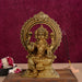 Lakshmi Idol With Arch - 8 x 5.5 Inches | Antique Brass Idol/ Laxmi Murti/ Lakshmi Murti for Pooja/ 2.500 Kgs - Brass Murties
