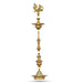 Kuthu Vilakku - 28 x 8 Inches | Annapakshi Design Brass Lamp/ Brass Deepam for Pooja - Kuthuvilakku