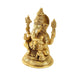 Ganesh Murti - Oval - 6 Inches | Antique Statue / Vinayagar Statue/ Ganesha Idol for Pooja - Brass Murties