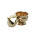 Kumkum Box - 3 x 2 Inches | Kumkum Bharani/ Kumkum Box Brass/ Sindoor Pot for Home - Sindoor Box