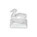 Kumkum Box - 2 x 2 Inches | Silver Polish Kumkum Bharani/ Duck Design Sindoor Pot for Pooja/ 45 Gms Approx - Sindoor Box