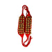Ghungroo - 3 Line - 10 x 2.5 Inches | Brass Salangai/ Bharatanatyam Ghunghroo for Dance - Music Instruments