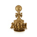 Lord Surya With Ratham Murti- 12 x 7 inches | Antique Brass Idol/ Surya Bhagwan statue for pooja decor - Brass Murties