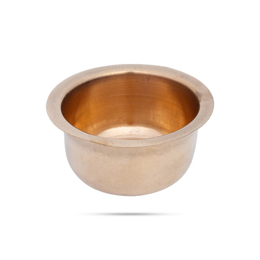 Copper Bowl - 2 x 3.75 Inches | Copper Cup/ Puja Bowl/ Small Bowl for Home - Bowls