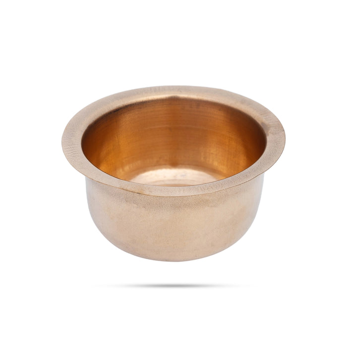 Copper Bowl - 2 x 3.75 Inches | Copper Cup/ Puja Bowl/ Small Bowl for Home - Bowls